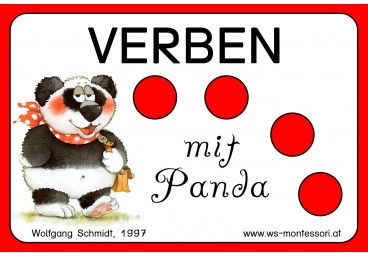 Verben mit Panda