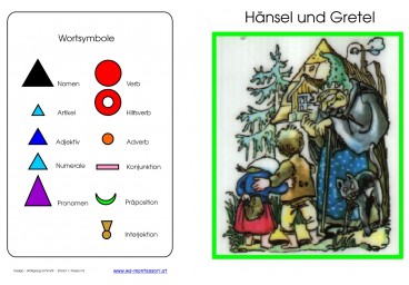 Wortartenmärchen: Hänsel & Gretel, Adj. blau