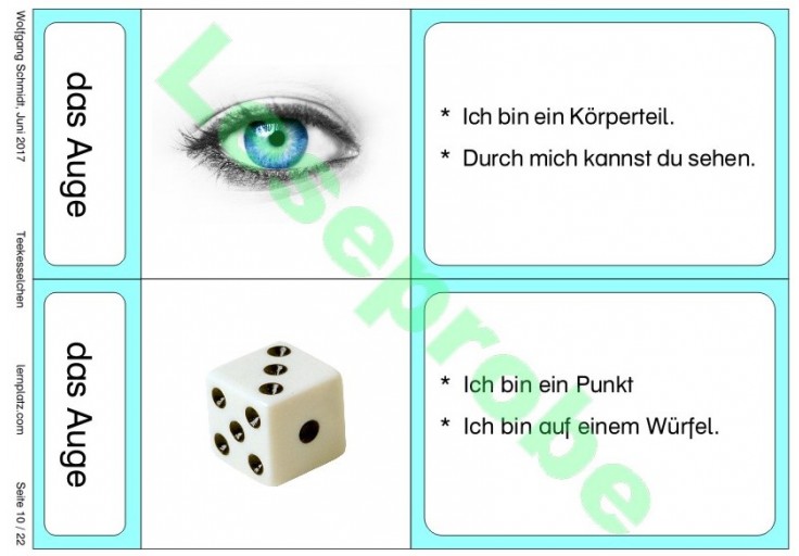 Teekesselchen Begriffe Teekesselchen Begriffe
