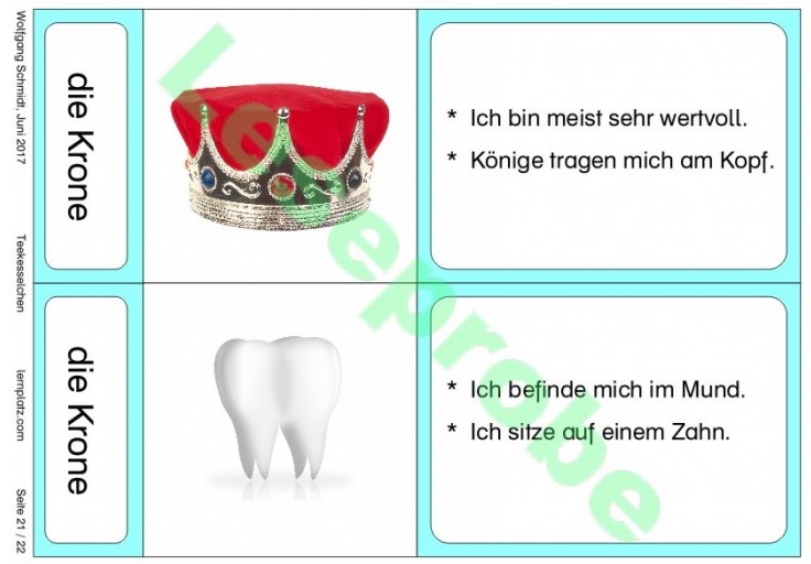 Teekesselchen Begriffe Teekesselchen Begriffe