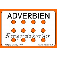 Temporaladverbien, Adj. blau