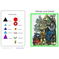 Wortartenmärchen: Hänsel & Gretel, Adj. blau