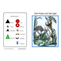 Wortartenmärchen: Hase & Igel, Adj. braun