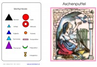 Wortartenmärchen: Aschenputtel, Adj. blau