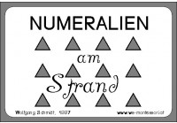 Numeralien: Am Strand, Adj. braun