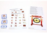 Schiebe- und Aufdeckspieleinlagen - Musikinstrumente