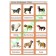 Schiebe- und Aufdeckspieleinlagen - Hunde